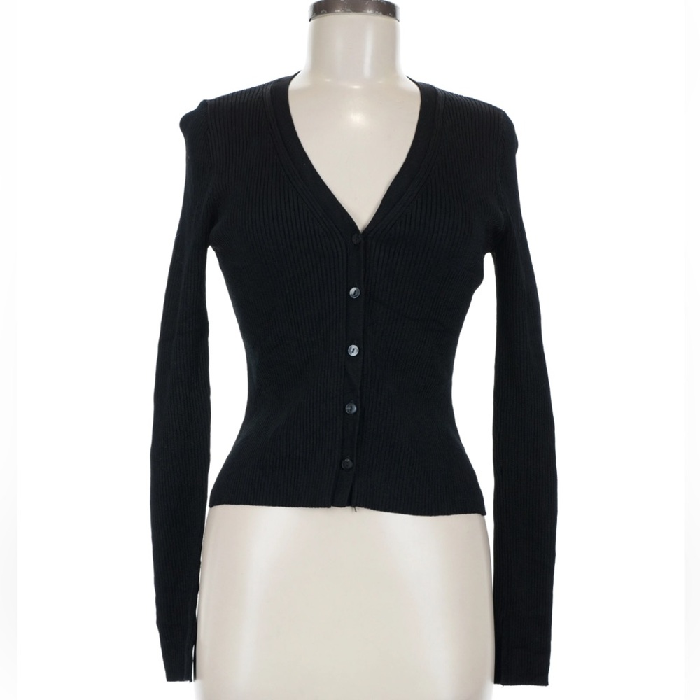 Abercrombie & Fitch Cardigan in Navy Blue